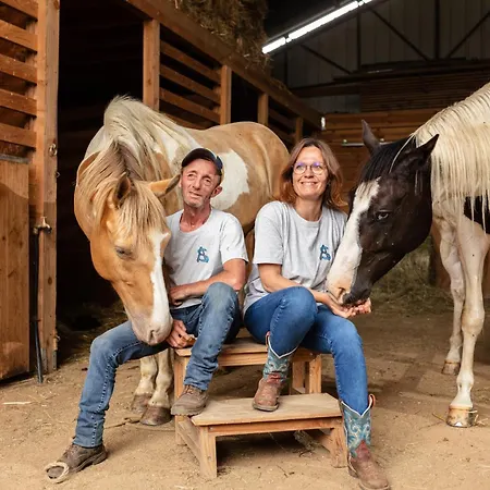 D'hôtes Coeur De Bastié Et Ranch Du Lévézou 3* Trémouilles