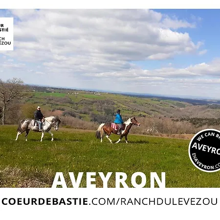 D'hotes Coeur De Bastie Et Ranch Du Levezou 3* Trémouilles