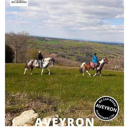 D'hotes Coeur De Bastie Et Ranch Du Levezou לינה וארוחת בוקר Trémouilles