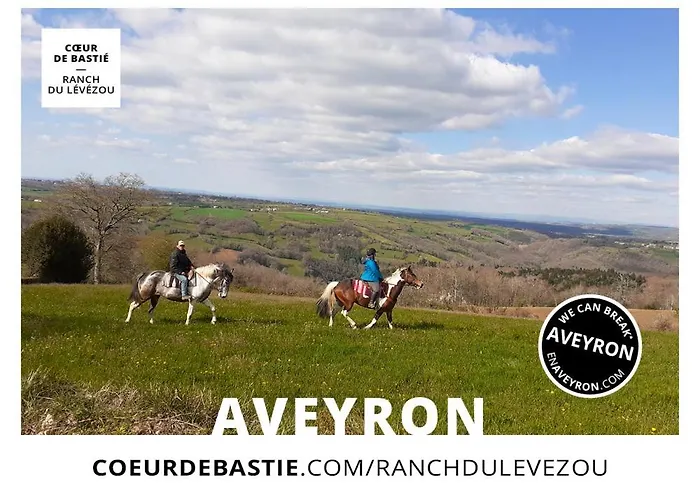 D'hotes Coeur De Bastie Et Ranch Du Levezou 3* Trémouilles